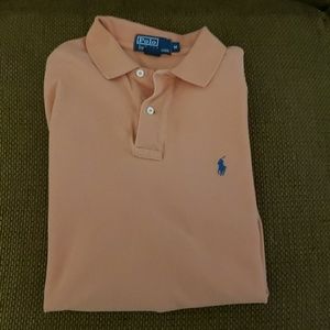 Polo Ralph Lauren light orange polo shirt